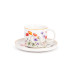 Porcelánová šálka s podšálkou Mak 220ml
